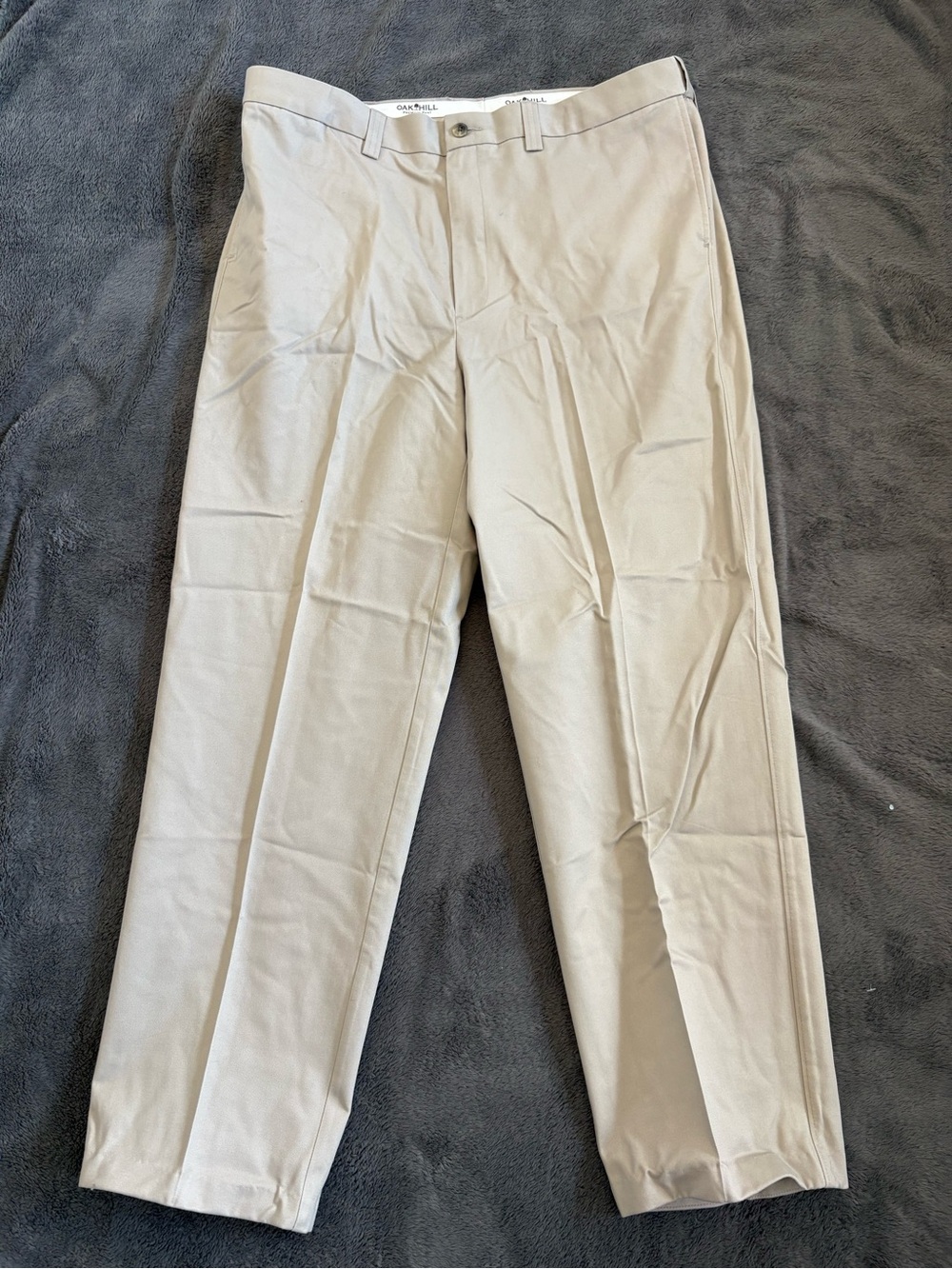 Men's Beige Oak Hill Dress Pants
